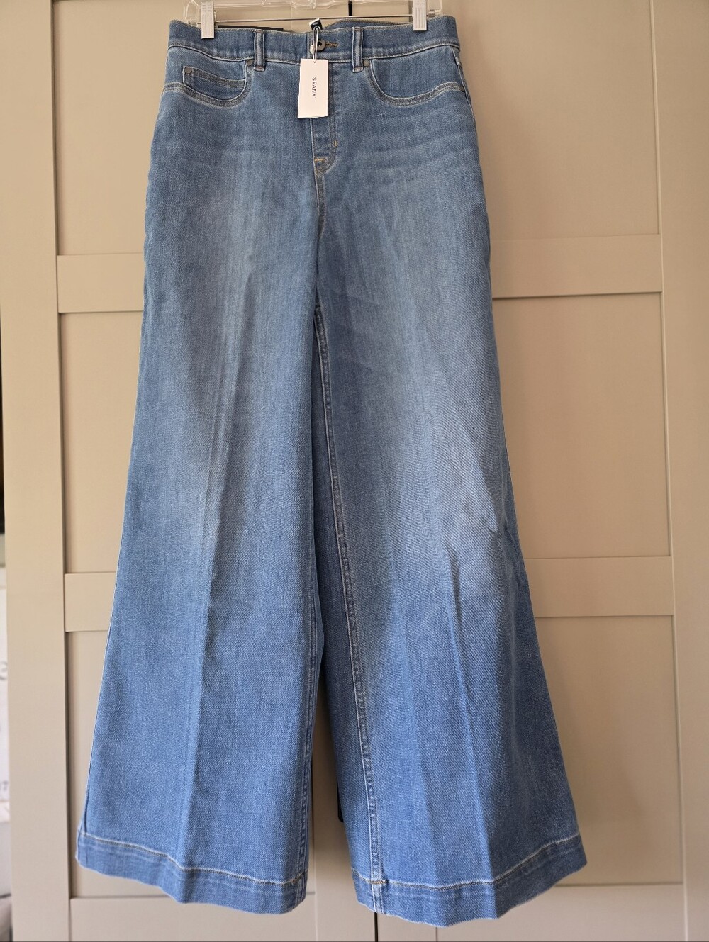 Spanx Wide Leg Denim Jeans